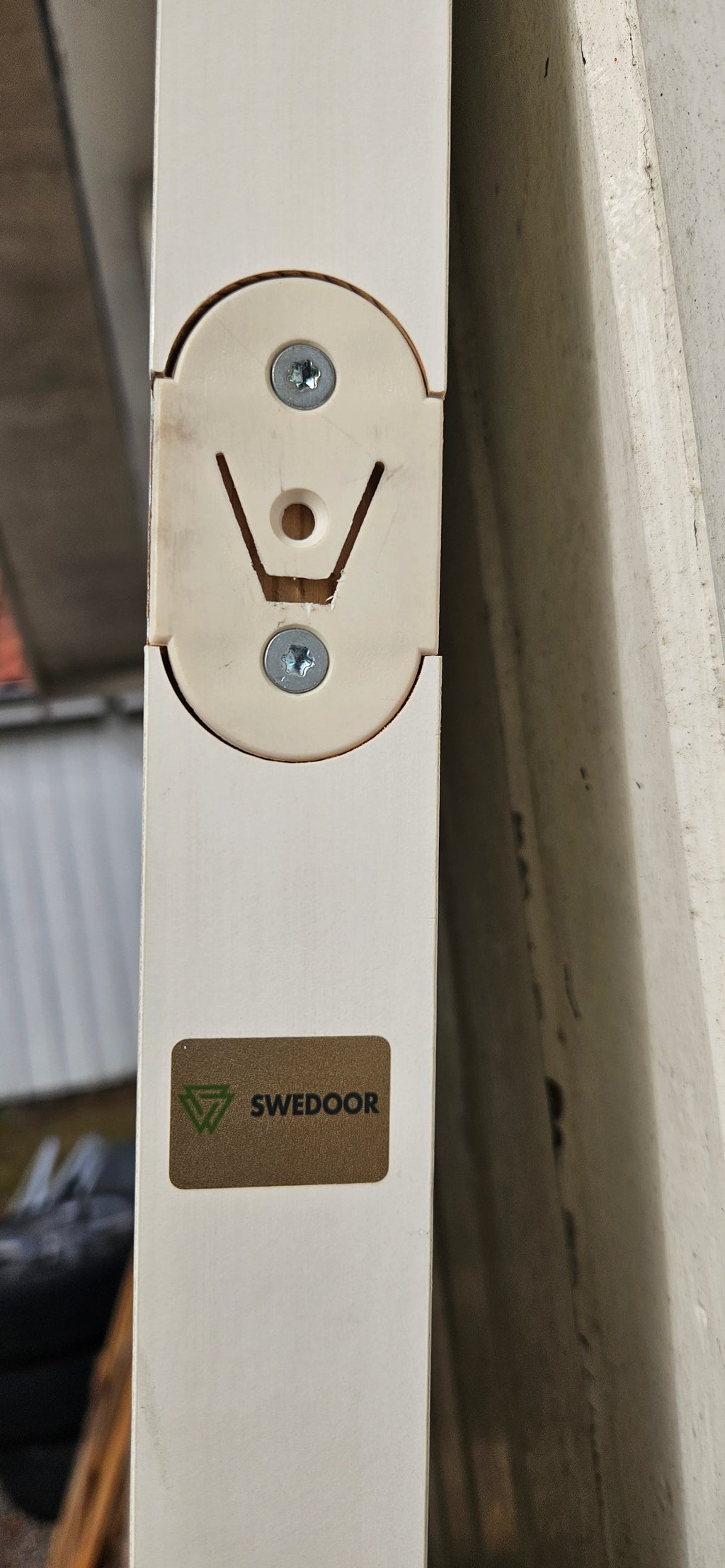 Innerdörr Swedoor med handtag 82,5x204 - vändbar