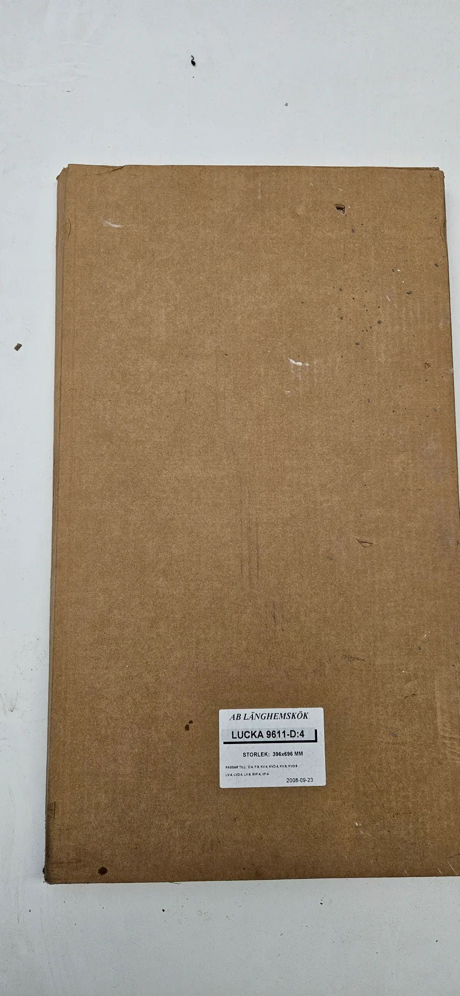 Överskåp med lucka - Länghemskök 40 cm